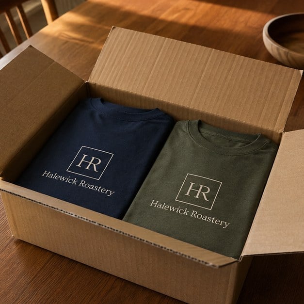 Personalized bamboo shirts — customer photo
